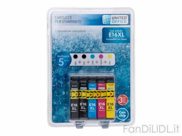 Cartucce Multipack per stampanti Epson , prezzo 14.99 &#8364; 
- Con chip - ...