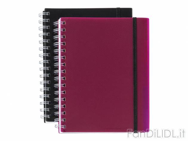 Blocco a spirale con divisori , prezzo 3.49 &#8364; 
- A4, 1 pezzo o A5, 2 pezzi
- ...