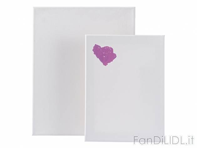 Tela per dipingere , prezzo 5,99 &#8364; per Alla confezione 
- Canvas 100% ...