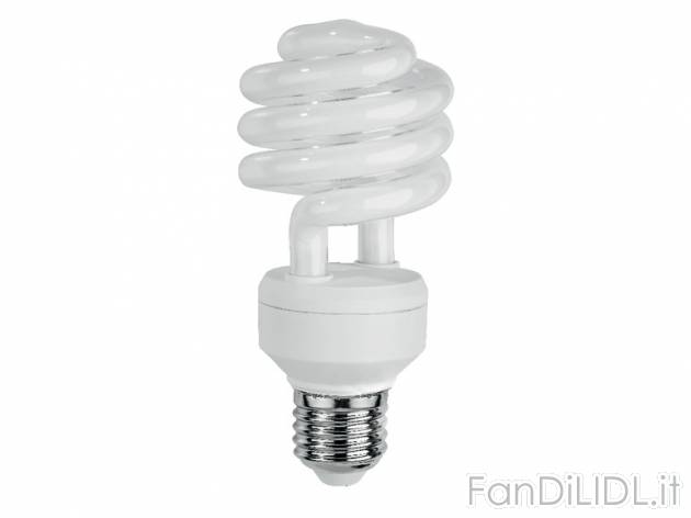Lampadina spirale a risparmio energetico , prezzo 2,99 &#8364; per Alla confezione ...