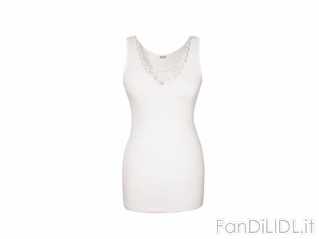 Canotta da donna Jolinesse, prezzo 3,99 &#8364; per Alla confezione 
- Piacevole ...
