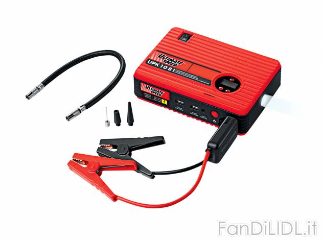 Powerbank con compressore , prezzo 69.00 &#8364; 
- Con batteria agli ioni ...