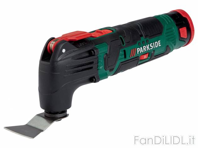 Elettroutensile multiuso ricaricabile Parkside, prezzo 39.99 € 
- Illuminazione ...