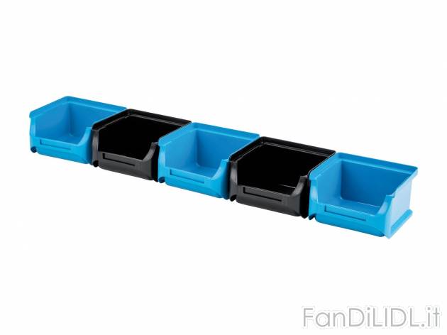 Set box portaminuterie, 17 pezzi Powerfix, prezzo 12.99 &#8364;