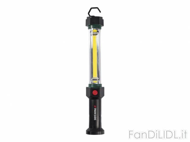 Lampada da lavoro LED ricaricabile Parkside, prezzo 14.99 &#8364; 
- Con magnete, ...