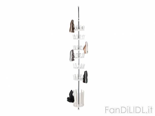 Portascarpe girevole telescopico Livarno Living, prezzo 19.99 &#8364; 
- Per ...