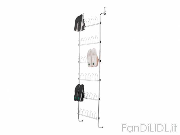 Scarpiera da porta Livarno Living, prezzo 14.99 &#8364; 
- Per 18 paia di scarpe
- ...