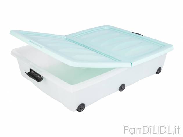 Contenitore sottoletto con rotelle, 52 L Cassetti, prezzo 11.99 &#8364;