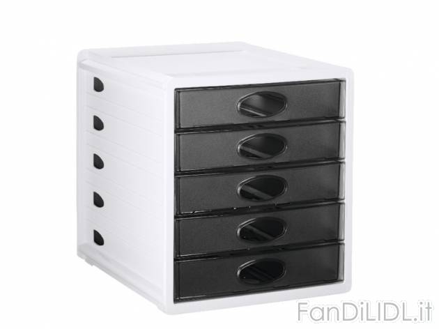 Box per ufficio con 5 cassetti United Office, prezzo 14,99 &#8364; per Alla ...