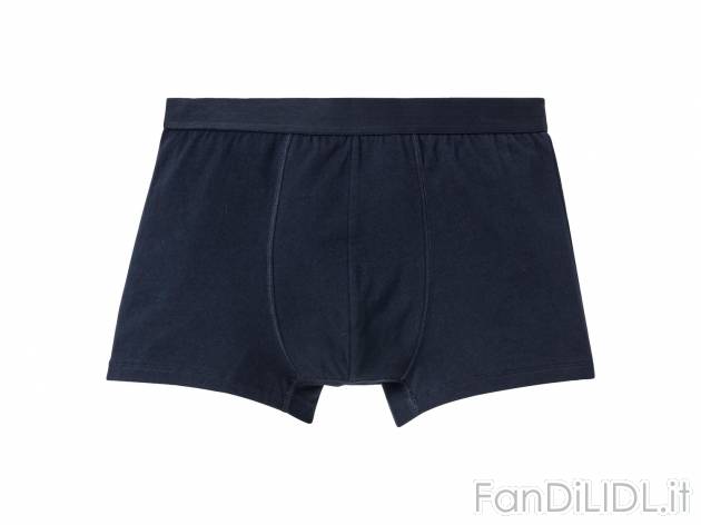 Boxer da uomo, 2 pezzi Livergy, prezzo 4.99 &#8364;  
Misure: M-XL
- GOTS