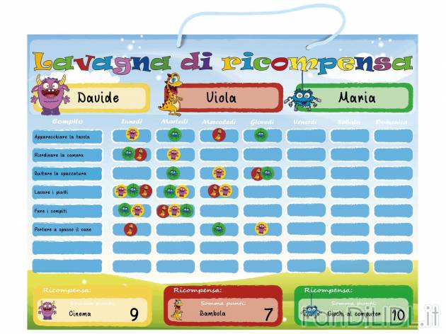 Lavagna magnetica , prezzo 4.99 &#8364; per Alla confezione 
- Con 90 magneti ...