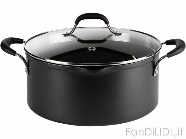Pentola con coperchio in vetro 24 cm , prezzo 19.99 &#8364; 
- Rivestimento ...