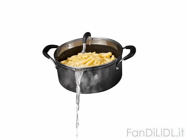 Pentola con coperchio in vetro 28 cm , prezzo 24.99 &#8364; 
- Rivestimento ...