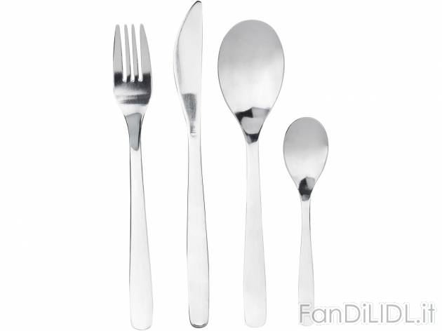 Servizio di posate, 16 pezzi Ernesto, prezzo 7.99 &#8364; 
- In acciaio inox
- ...