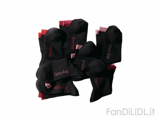 Calze da donna Esmara, prezzo 5,99 &#8364; per Alla confezione 
- Piacevoli ...