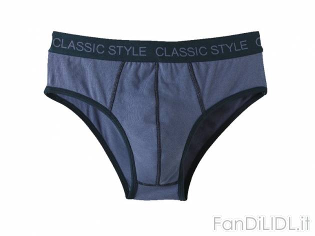 Slip da uomo Livergy, prezzo 6,99 &#8364; per Alla confezione 
- Materiale: ...