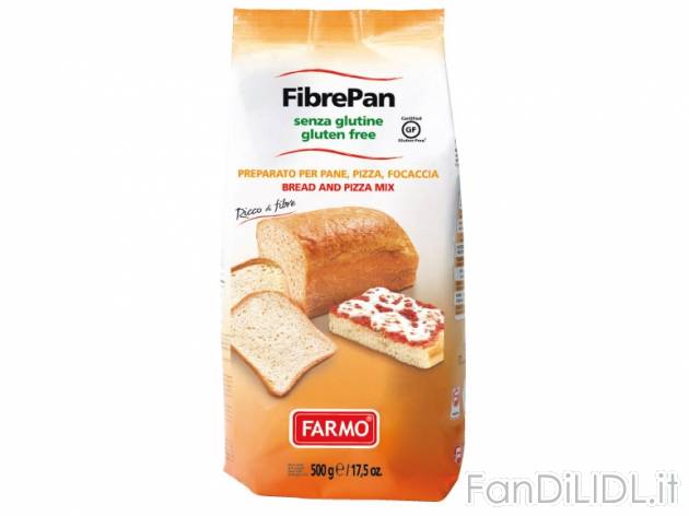 Fibrepan - Preparato dietetico senza glutine , prezzo 1,79 &#8364; per 500 g, ...