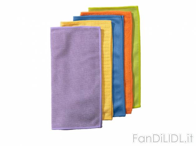 Panno in microfibra 30x30 cm AquaPur, prezzo 1,99 &#8364; per Alla confezione ...