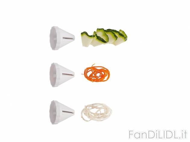 Set affetta verdure, 3 pezzi Ernesto, prezzo 2.99 &#8364; 
- Lame in acciaio ...