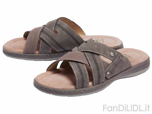 Ciabatte comfort da uomo , prezzo 12.99 &#8364;  
Misure: 41-45