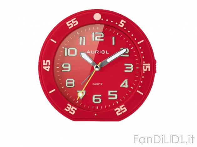 Sveglia , prezzo 6,99 &#8364; per Alla confezione 
- A scelta fra diversi colori ...