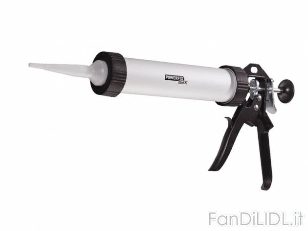 Set pistola portacartucce Powerfix, prezzo 4,99 &#8364; per Al set 
- Impugnatura ...
