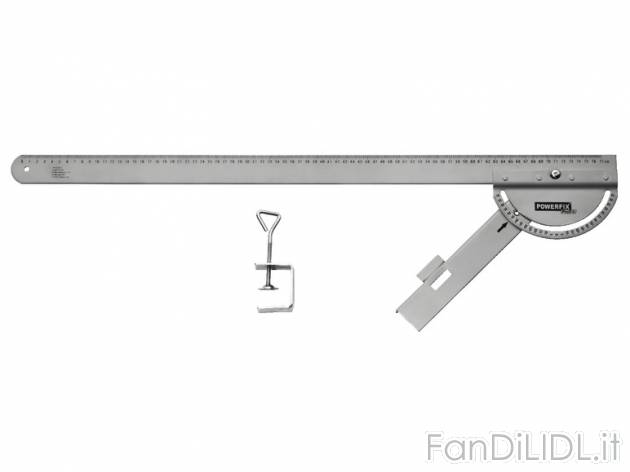 Squadre da falegname, guida angolare o livella millimetrata Powerfix, prezzo 7,99 ...