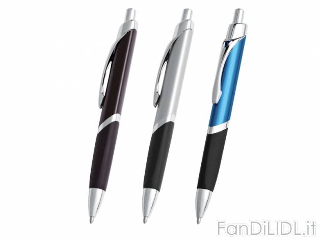 Penne a sfera in metallo United Office, prezzo 2,99 &#8364; per Alla confezione ...