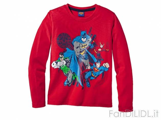 Pigiama da bambino &quot;Justice League, Tartarughe Ninja, Dragons&quot; ...