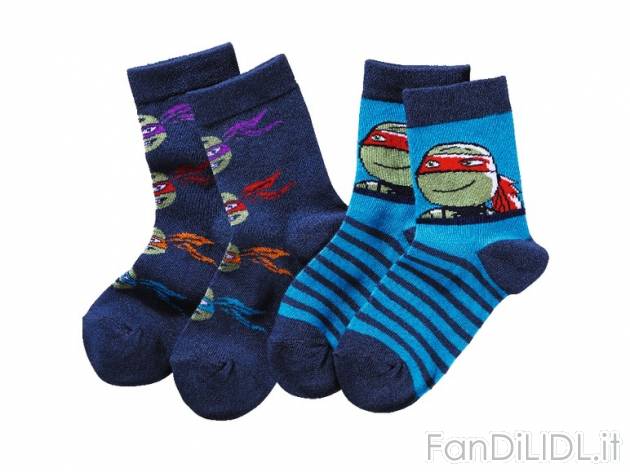 Calze da bambino &quot;Tartarughe Ninja, Dragons&quot; , prezzo 1,99 &#8364; ...