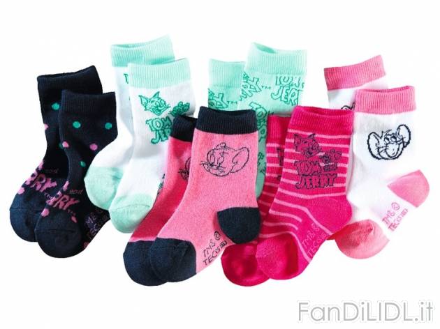 Calze da bambina &quot;Tom &amp; Jerry&quot; , prezzo 1,99 &#8364; ...