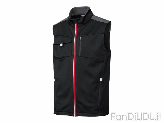 Gilet da lavoro per uomo Powerfix, prezzo 19.99 &#8364;  
-  Dettagli rifrangenti