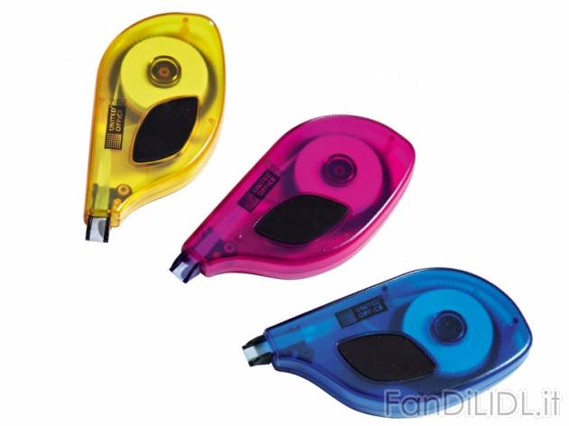 Correttore roller United Office, prezzo 1,99 &#8364; per Alla confezione 
- ...