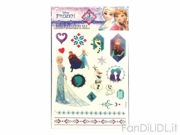 Tatuaggi per bambini , prezzo 0.99 &#8364; per Alla confezione 
&nbsp;&nbsp;&nbsp; ...