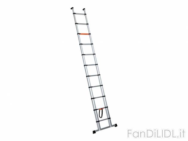 Scala telescopica in alluminio Powerfix, prezzo 99.00 &#8364; 
- Salvaspazio
- ...