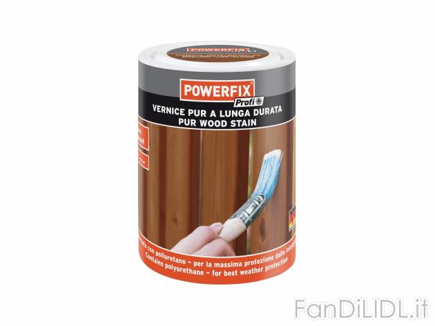 Vernice per legno color noce 5 L Powerfix, prezzo 12.99 &#8364; 
- Per 50 m&#178; ...