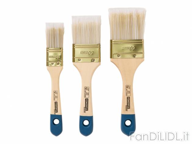 Set pennelli, 3 pezzi Powerfix, prezzo 3.99 &#8364; 

- 3 anni garanzia Italia
- ...