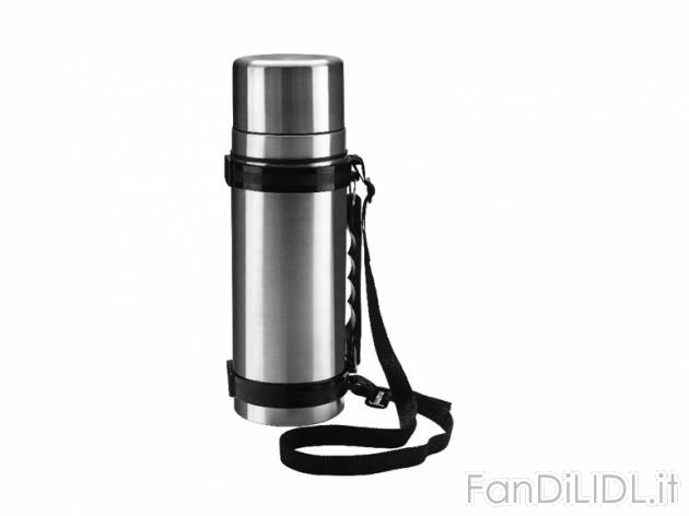 Borraccia termica con tracolla, 1 l , prezzo 9,99 &#8364; per Alla confezione ...
