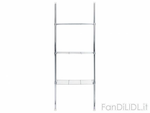 Portaoggetti telescopico per bagno Livarno Living, prezzo 24.99 &#8364; 
- ...