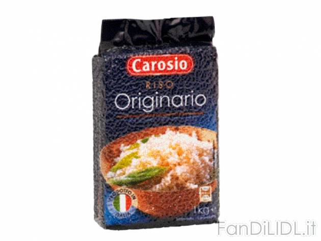 Riso originario , prezzo 0,75 &#8364; per 1 kg 
-  Ottima tenuta di cottura