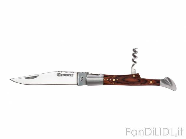 Coltellino tascabile , prezzo 12.99 &#8364; 
- Lama in acciaio inox e manico ...