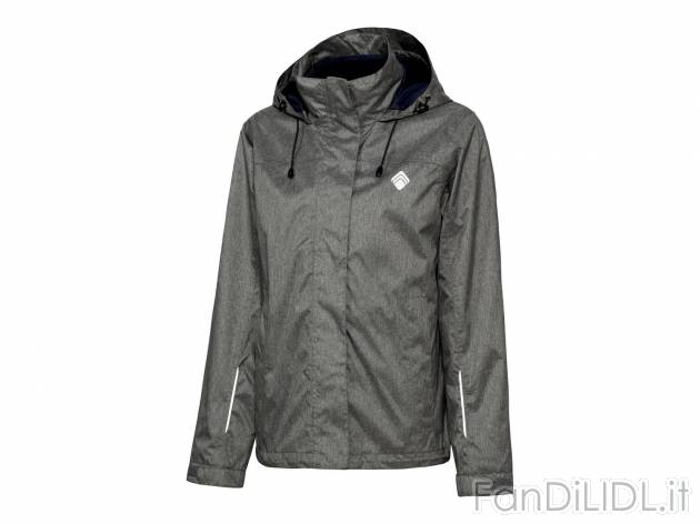 Giacca impermeabile da donna 1 Crivit, prezzo 29.99 &#8364; 
- Composta da giacca ...
