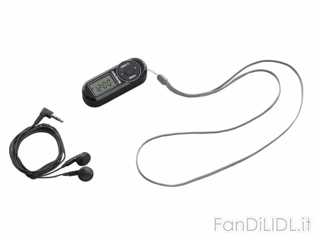 Mini radio FM , prezzo 4.99 &#8364; per Alla confezione 
- Ricerca emittente ...