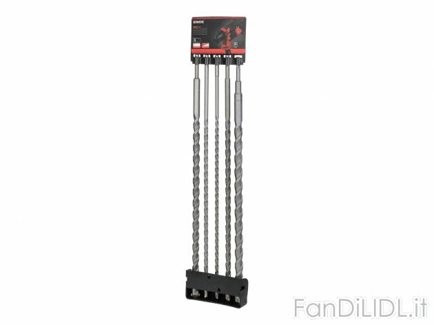 Set punte per trapano 60cm 5 pezzi o 100cm 3 pezzi Parkside, prezzo 12.99 &#8364; ...