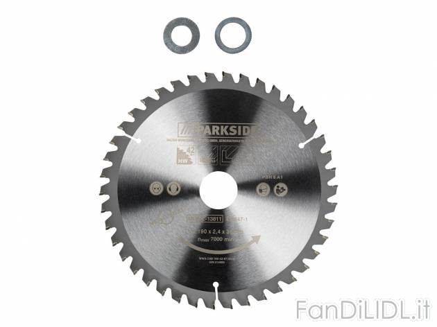 Lama per sega circolare Parkside, prezzo 4.99 &#8364; 
- &Oslash; 160 mm- ...