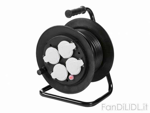 Avvolgicavo o prolunga, 10 m Powerfix, prezzo 11.99 &#8364; 
- Girevole e arrestabile ...