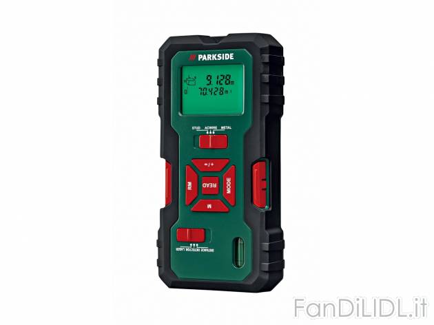 Rilevatore-misuratore multifunzione laser Parkside, prezzo 24.99 &#8364; 
- ...