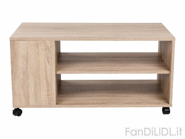 Tavolino con rotelle Livarno Living, prezzo 49.00 &#8364; 
- Con 2 piani di ...
