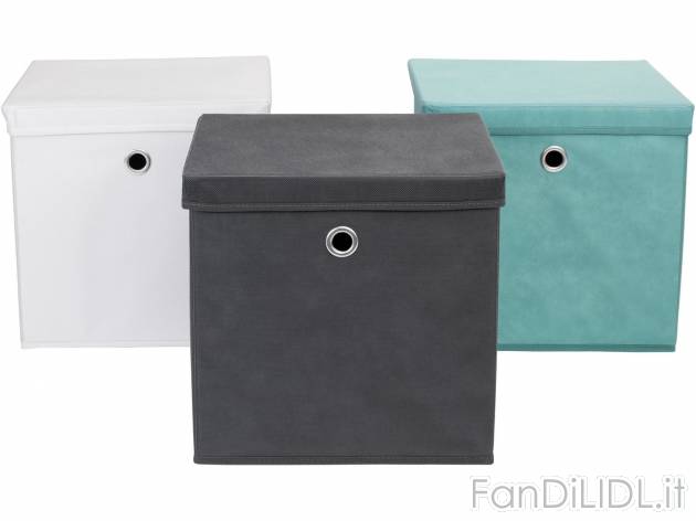 Scatola portaoggetti pieghevole con coperchio Melinera, prezzo 3.99 &#8364; ...