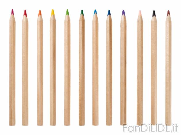 Matite colorate, 12 pezzi United Office, prezzo 1.99 &#8364;  

- FSC